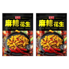 盛香珍 麻辣花生, 80g, 2包