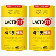 Chong Kun Dang 鍾根堂 LACTO-FIT 益生菌, 50包, 2g, 2罐