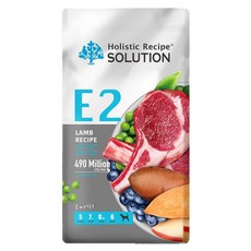 Holistic Recipe SOLUTION 耐吉斯 成犬配方小顆粒無穀乾糧 E2, 活力羊肉餐, 4.54kg, 1袋