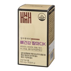 Hemille 金素亨院長 骨骼健康 900mg 鈣鎂D K 81g, 90錠, 1個