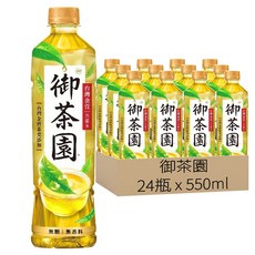 御茶園 台灣金萱烏龍茶 無糖無香料, 24瓶, 550ml