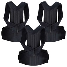 Lovesome You 肩膀腰部姿勢輔助帶 黑色, 3個