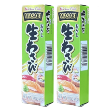 山葵醬 43g, 2條, 新鮮山葵製成, 口感細膩滑順, 增添獨特風味