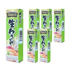 House Foods 山葵醬 43g 日式料理必備 新鮮山葵製成 口感細膩滑順, 6條