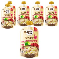 맘스쿠킹 남양 아이꼬야 유아용 이유식 15개월부터, 140g, 6개, 소고기배추전골아기밥