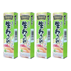 山葵醬組 日式料理必備 新鮮山葵風味 條狀包裝方便使用, 43g, 4條