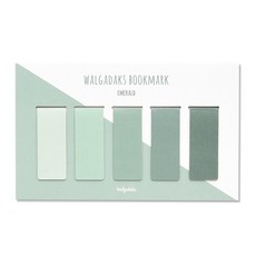 왈가닥스 마그네틱 북마크 5종 세트, 에메랄드, 1세트