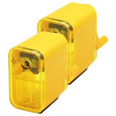 kapamax 兒童削鉛筆機, 2個, 黃色