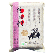 鴨間稻 有機香米白米, 1包, 3kg, CNS三等