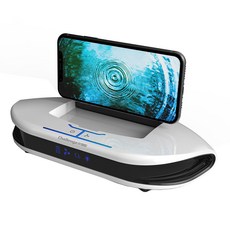 Challenge HYBRID 車用空氣淨化器手機座 白色, AIR-522C