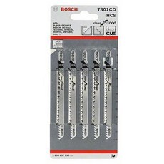BOSCH 博世 曲線鋸片 T301CD 5入, 5個
