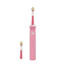 단미 클린케어 휴대용 충전식 어린이 음파 전동 칫솔, DA-CL300K(핑크), 1개