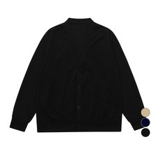 맨투고 남성용 베이직 브이넥 가디건