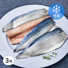고등어청년 순살 고등어 필렛 (냉동), 3개, 1kg(쪽 당 70~90g)
