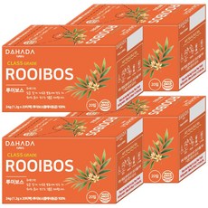다하다 루이보스차, 1.2g, 20개입, 4개