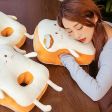 Adeline 辦公室學校吐司造型午睡手臂枕, 雞蛋