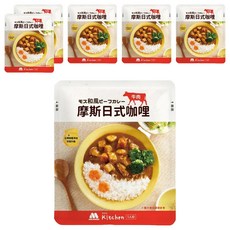 MOS BURGER 摩斯 日式咖哩 牛肉, 200g, 6包