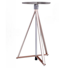 앙멧 다용도 접이식 지팡이 의자, 골드, 1개