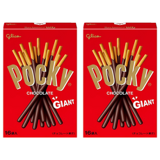 glico 格力高 Pocky 百奇 巨人可可棒 132.8g, 2盒