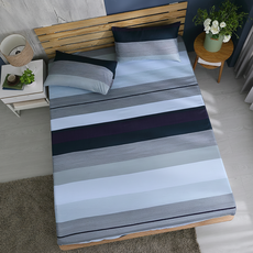 Ishur 伊舒爾 雲絲棉 床包枕套組 床包 + 枕套 2個