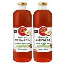 jun 乳酸菌發酵番茄蘋果汁, 1L, 2個