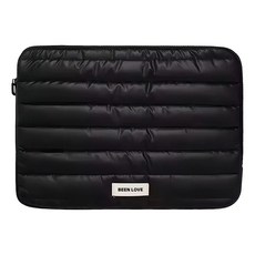 BEEN LOVE 星輝太空亮彩手提電腦包, 黑色, 1個