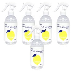 세이프플러스 핸드세니타이저 레몬 손소독제, 300ml, 5개