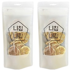 니칩내칩 향긋하게 말린 실속형 건조라임, 20g, 2개