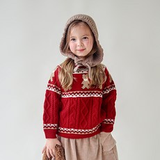 WALTONKIDS 兒童款聖誕快樂針織衫