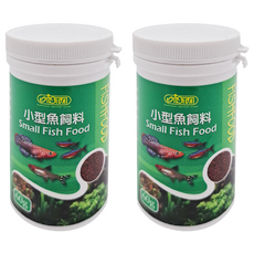 ISTA 伊士達 小型魚飼料, 60g, 2罐
