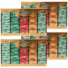 Andes 安迪士 綜合可可薄片禮盒, 60片, 236g, 4盒