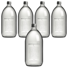 Antipodes 安蒂波迪斯 礦泉水, 富含美麗礦物質 輕柔微酸口感 榮獲眾多國際獎項, 1L, 5瓶