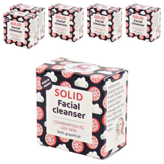 Lamazuna 葡萄柚手工純素洗臉皂 - 混合&油性膚質適用, 25g, 6盒