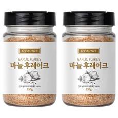 신선약초 마늘 후레이크, 130g, 2개