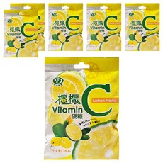 綠得製菓 檸檬硬糖, 100g, 6包