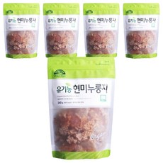 OrganicStory 유기농 현미누룽지, 240g, 5개