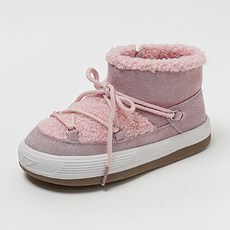 ChakanShoes 童款綁帶毛絨防寒靴 WTSDR4g521