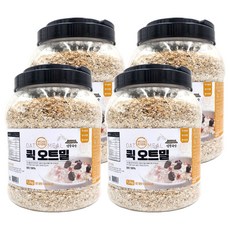 桶裝快熟燕麥片, 1.2kg, 4桶