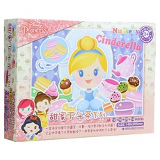 兒童益智4in1進階拼圖手提 甜蜜下午茶系列, 24片, 1盒