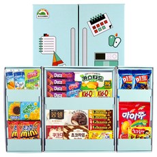 冰箱造型餅乾禮盒, 零食 19種, 1組