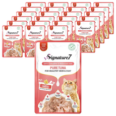 Signature7 心寵 貓餐包, 鮪魚 + 魚油, 50g, 24包