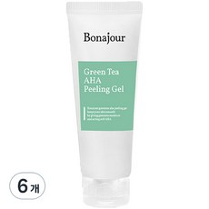 보나쥬르 그린티 AHA 필링젤, 150ml, 6개