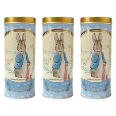 PETER RABBIT 比得兔 捲心酥 巧克力口味, 100g, 3罐