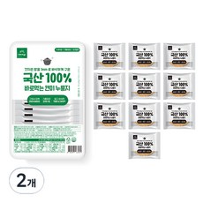 배대감 국산 100% 바로먹는 현미 누룽지 10p, 280g, 2개