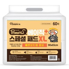 PRIMEOW 狗狗基本Plus特別尿布墊, 60件, 1個