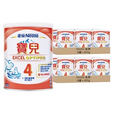 Nestle 雀巢 寶兒奶粉 4號 3-7歲, 800g, 12罐