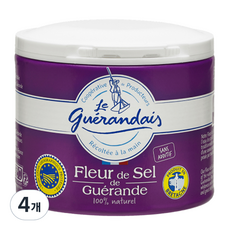 Le guerandais 給宏得 Guérande 鹽之花 陶板日曬海鹽, 4個, 125g
