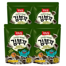 Kwang Cheon Kim 廣川海苔 炸海苔脆片, 4包, 50g