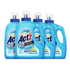 Act'z Perfect Speed Wash 滾筒式液體洗衣精 正裝, 4個, 3L