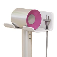 Trade Me 無孔吹風機架, 白色, 1個